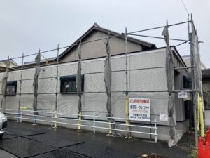 四日市市T学童保育所様新築工事　外装工事