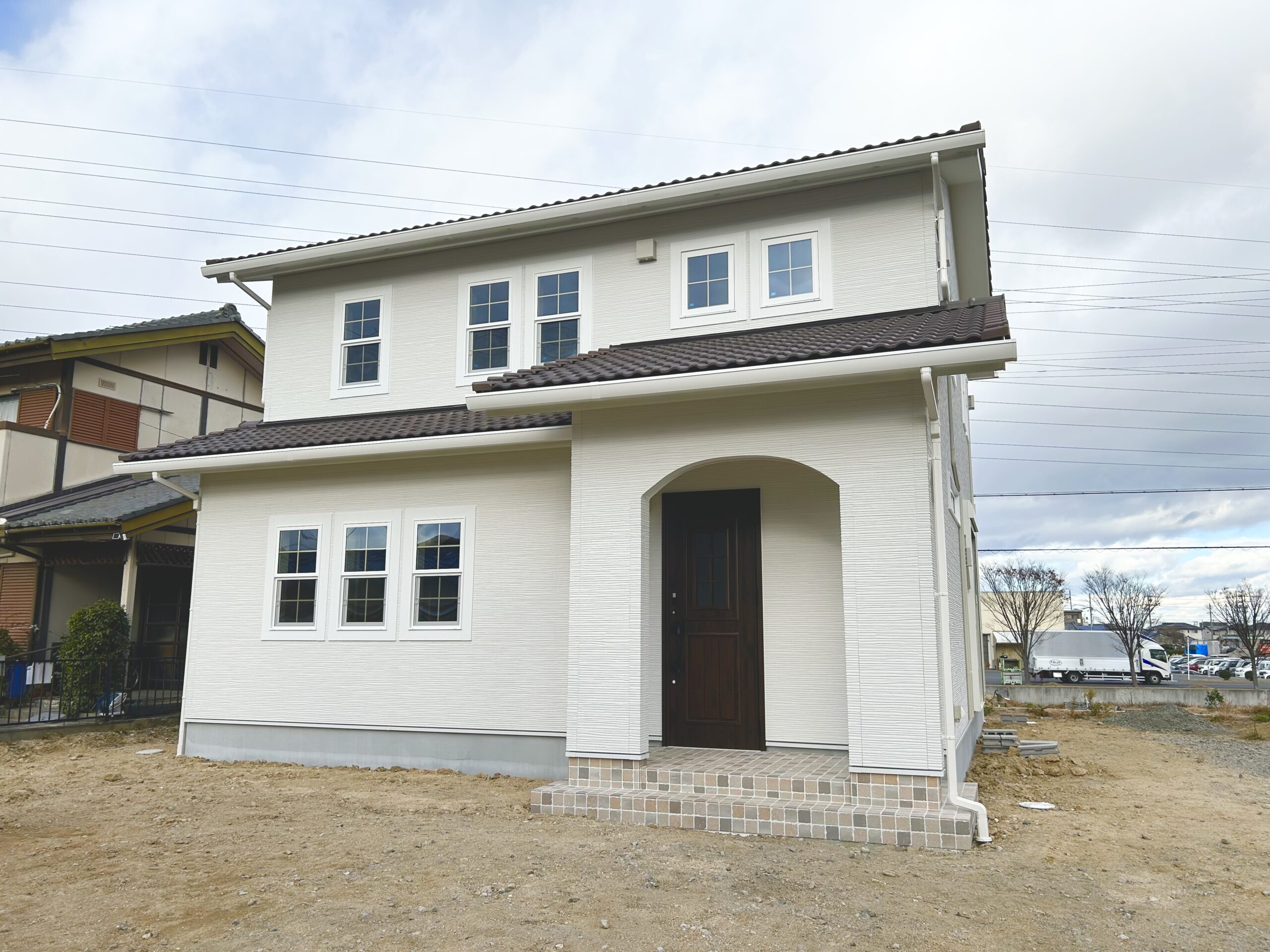 北米テイストの家