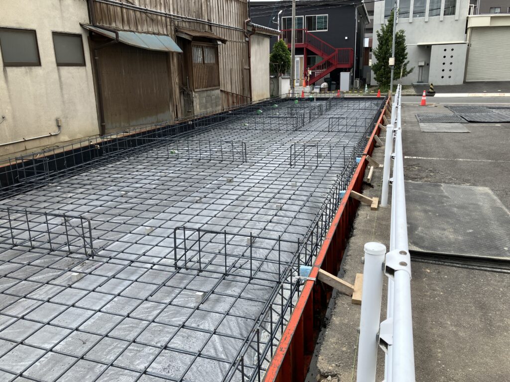 四日市市T学童保育所様新築工事（2期）　配筋工事