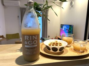 リンゴジュース　梅川