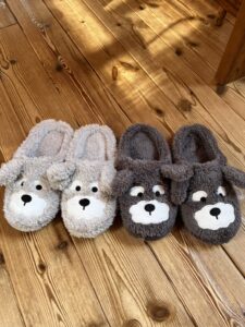 もこもこスリッパ♪　　　　近藤