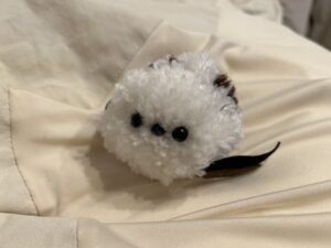 毛糸ポンポン　梅川