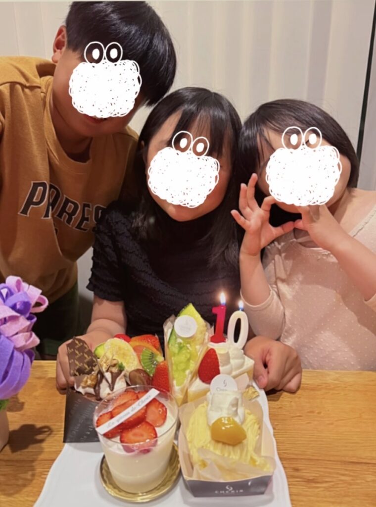 長女10歳　仲井